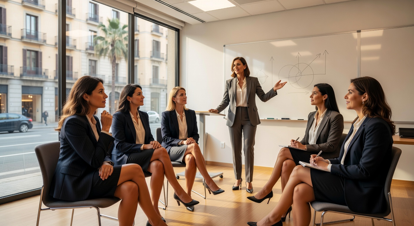 Liderazgo femenino en Barcelona